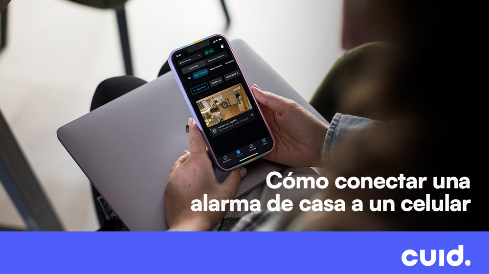 ¿Cómo conectar una alarma de casa a un celular? Opciones en México en 2025